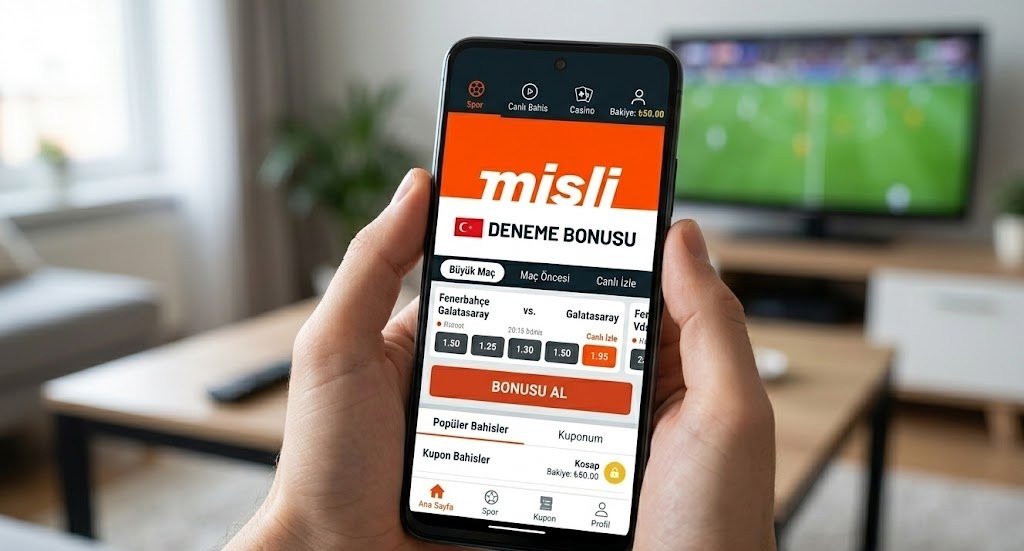 Misli mobil kupon ekranı